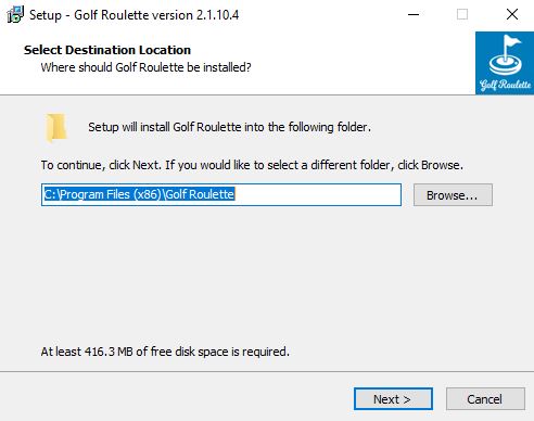 3. Golf Roulette Download Location 