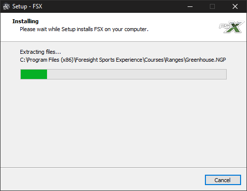 Allow the FSX 2020 installer to extract 
