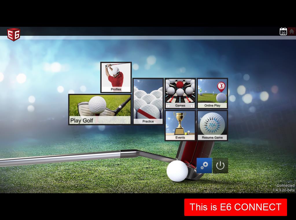 E6 Connect Launch Screen 2