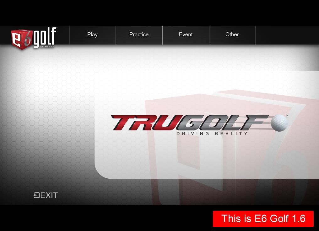E6 Golf 1.6 Launch Screen