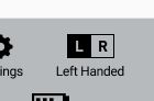 GC3 Handedness - Left Handed Selected